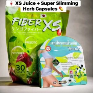 Fiber XS স্লিমিং জুস ও সুপার স্লিমিং ক্যাপসুল